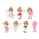 CARDCAPTOR SAKURA CLEAR CARD PALVERSE VOL.1 BLIND BOX SET 6X MINI FIGURE Bushiroad