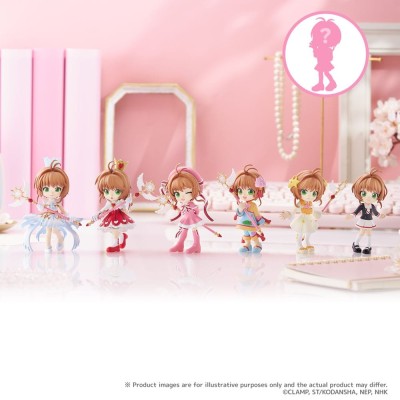 CARDCAPTOR SAKURA CLEAR CARD PALVERSE VOL.1 BLIND BOX SET 6X MINI FIGURE Bushiroad