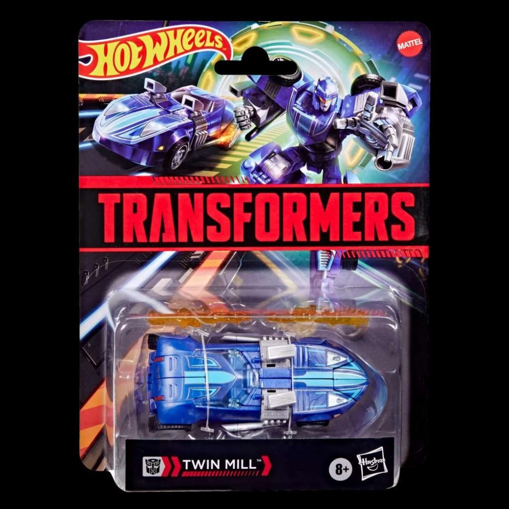 TRANSFORMERS X HOT WHEELS TWIN MILL ACTION FIGURE HASBRO