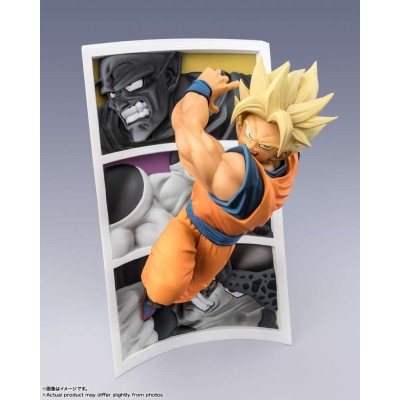 DRAGON BALL Z SUPER SAIYAN SON GOKU TRAIL OF BATTLES FIGUARTS ZERO STATUA FIGURE BANDAI