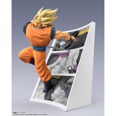 DRAGON BALL Z SUPER SAIYAN SON GOKU TRAIL OF BATTLES FIGUARTS ZERO STATUA FIGURE BANDAI