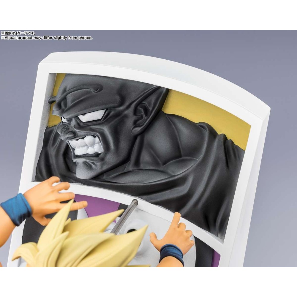 BANDAI DRAGON BALL Z SUPER SAIYAN SON GOKU TRAIL OF BATTLES FIGUARTS ZERO SERIES PVC STATUE FIGURE