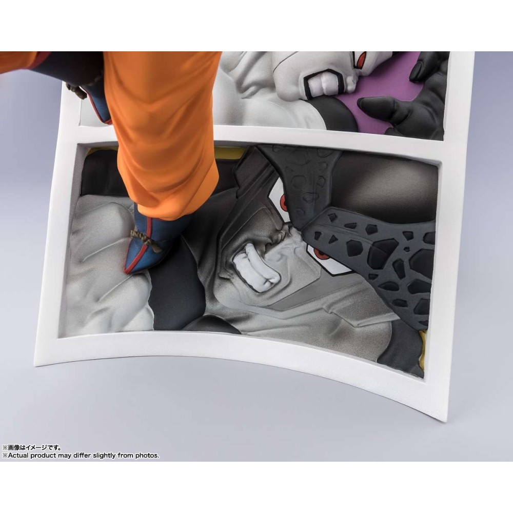 BANDAI DRAGON BALL Z SUPER SAIYAN SON GOKU TRAIL OF BATTLES FIGUARTS ZERO SERIES PVC STATUE FIGURE