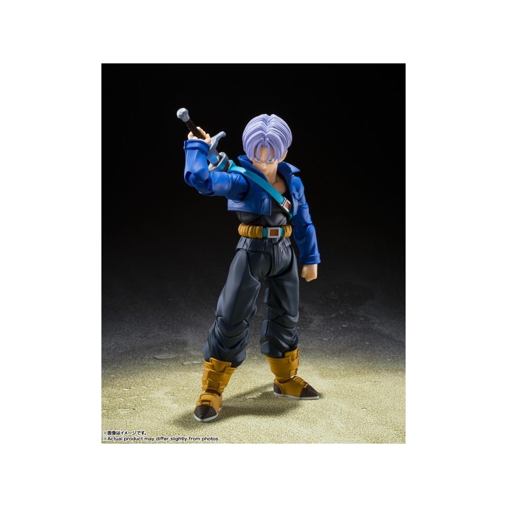 DRAGON BALL Z SUPER SAIYAN TRUNKS BOY FROM THE FUTURE S.H. FIGUARTS ACTION FIGURE BANDAI