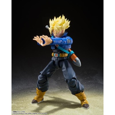DRAGON BALL Z SUPER SAIYAN TRUNKS BOY FROM THE FUTURE S.H. FIGUARTS ACTION FIGURE BANDAI