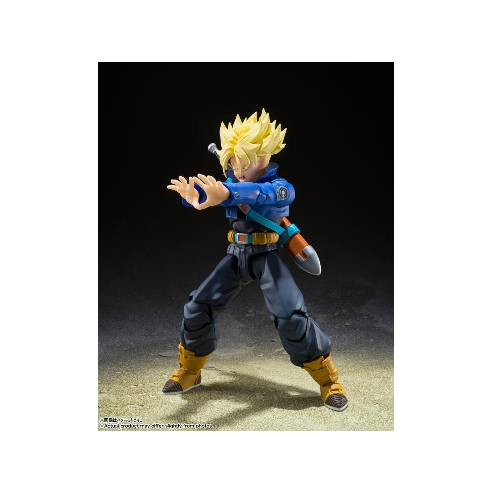 DRAGON BALL Z SUPER SAIYAN TRUNKS BOY FROM THE FUTURE S.H. FIGUARTS ACTION FIGURE BANDAI