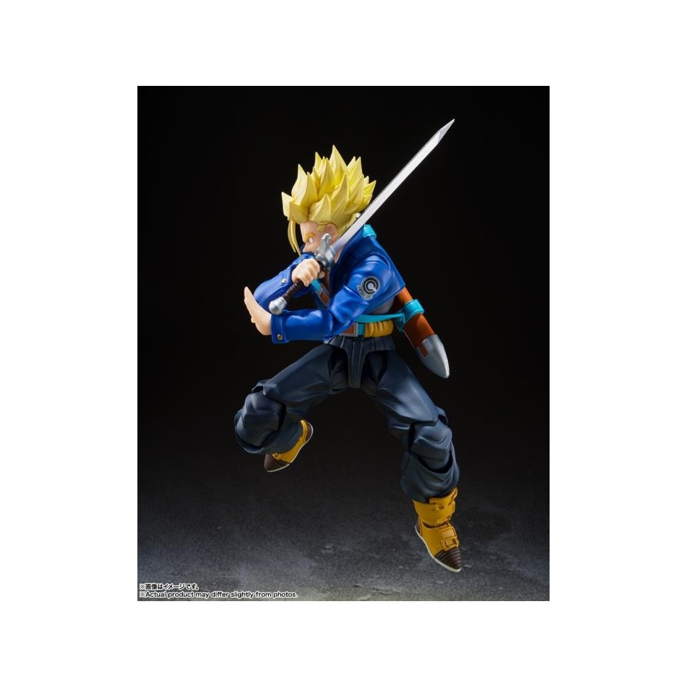 DRAGON BALL Z SUPER SAIYAN TRUNKS BOY FROM THE FUTURE S.H. FIGUARTS ACTION FIGURE BANDAI