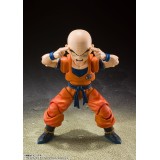 BANDAI DRAGON BALL Z KRILLIN EARTH'S STRONGEST MAN S.H. FIGUARTS REISSUE ACTION FIGURE