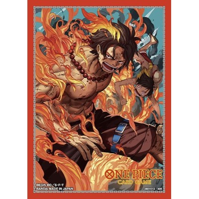 BANDAI ONE PIECE PROTECTIVE SLEEVES LIMIT VOL.5 PORTGAS D. ACE 70 PIECES