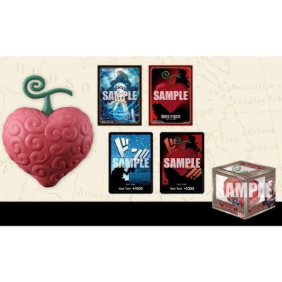 ONE PIECE CARD GAME DEVIL FRUITS COLLECTION VOL.3 DF-03 SET INGLESE BANDAI