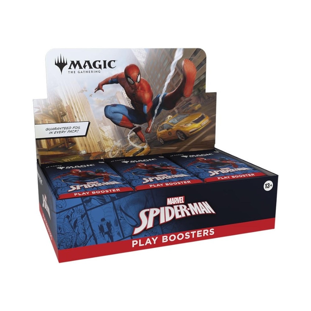 WIZARDS OF THE COAST MAGIC THE GATHERING MARVEL SPIDER-MAN 30 BOOSTERS BOX