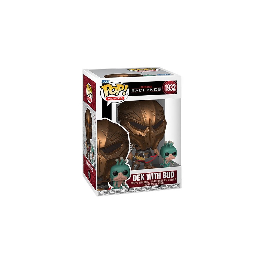 FUNKO POP! PREDATOR BADLANDS DEK WITH BUD BOBBLE HEAD FIGURE FUNKO