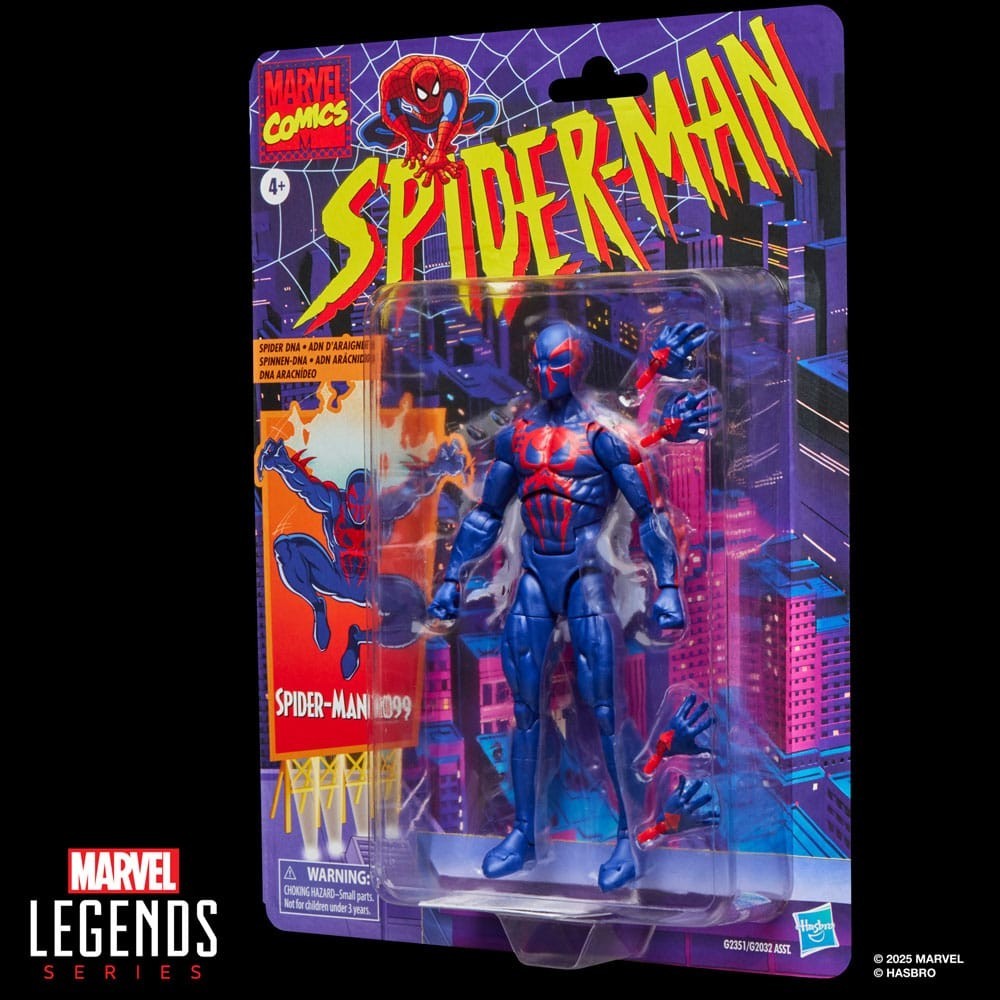 MARVEL LEGENDS RETRO SPIDER-MAN 2099 ACTION FIGURE HASBRO