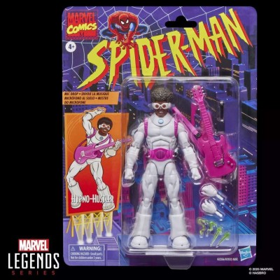 HASBRO MARVEL LEGENDS RETRO SPIDER-MAN HYPNO-HUSTLER PVC ACTION FIGURE