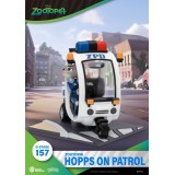 BEAST KINGDOM D-STAGE SERIES ZOOTOPIA HOPPS ON PATROL STATUE FIGURE DIORAMA
