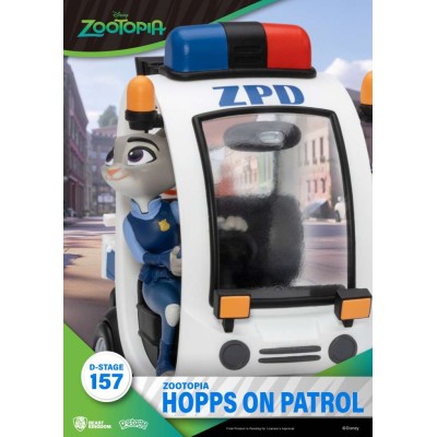 D-STAGE ZOOTOPIA HOPPS ON PATROL STATUA FIGURE DIORAMA BEAST KINGDOM