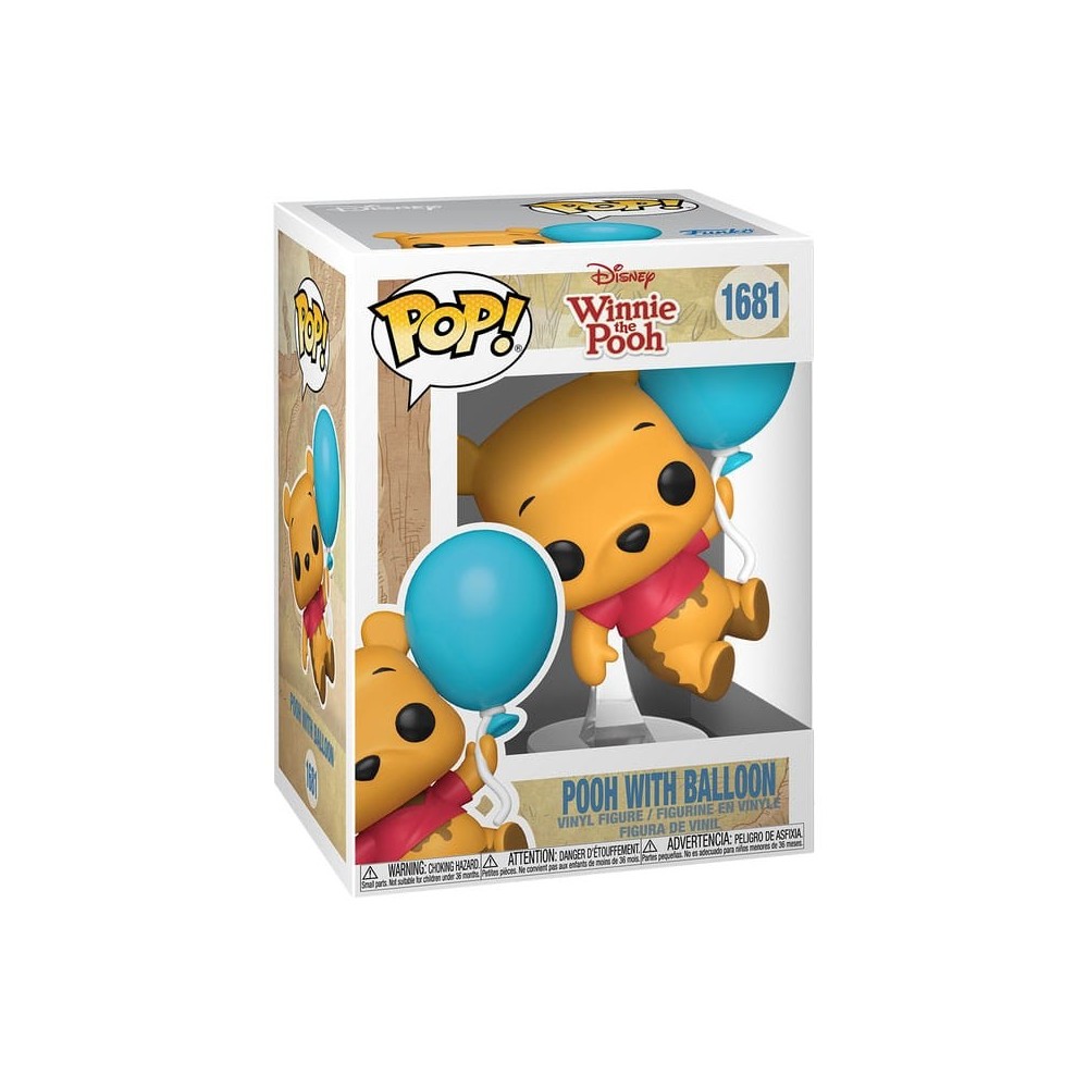 FUNKO FUNKO POP! WINNIE THE POOH 1681 POOH WITH BALLOON BOBBLE HEAD KNOCKER FIGURE