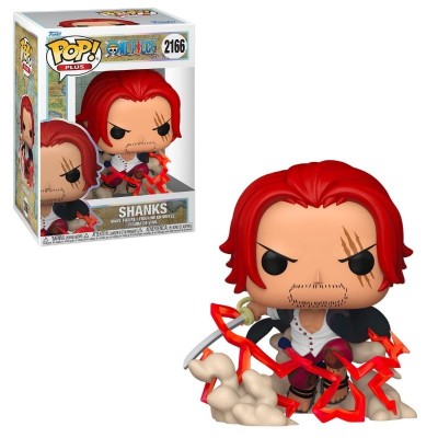 FUNKO POP! PLUS ONE PIECE SHANKS BOBBLE HEAD FIGURE FUNKO