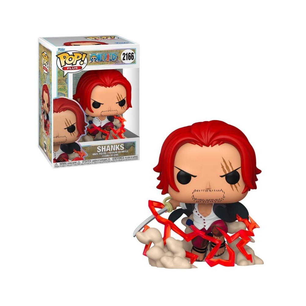 FUNKO FUNKO POP! PLUS ONE PIECE SHANKS BOBBLE HEAD FIGURE