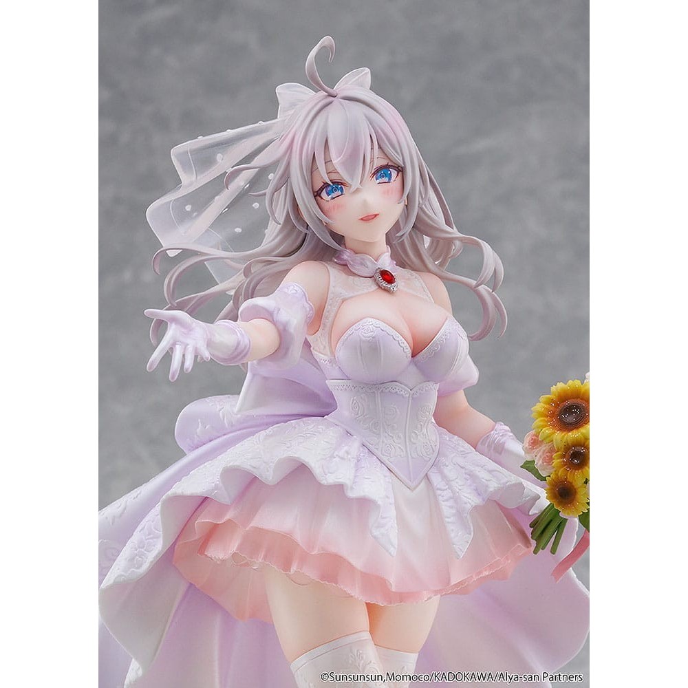 ALYA SOMETIMES HIDES HER FEELINGS IN RUSSIAN ALISA MIKHAILOVNA KUJOU WEDDING DRESS 1/7 STATUA FIGURE KADOKAWA