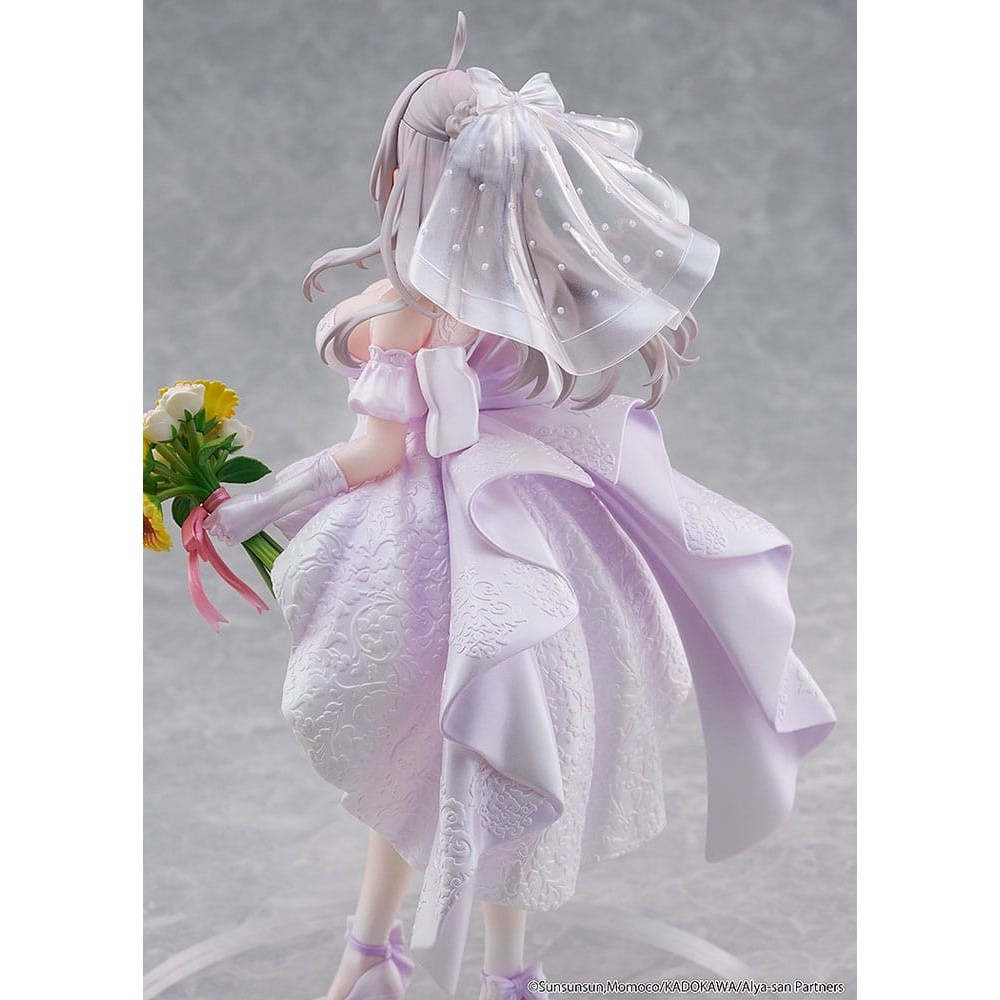 KADOKAWA ALYA SOMETIMES HIDES HER FEELINGS IN RUSSIAN ALISA MIKHAILOVNA KUJOU WEDDING DRESS 1/7 STATUE FIGURE