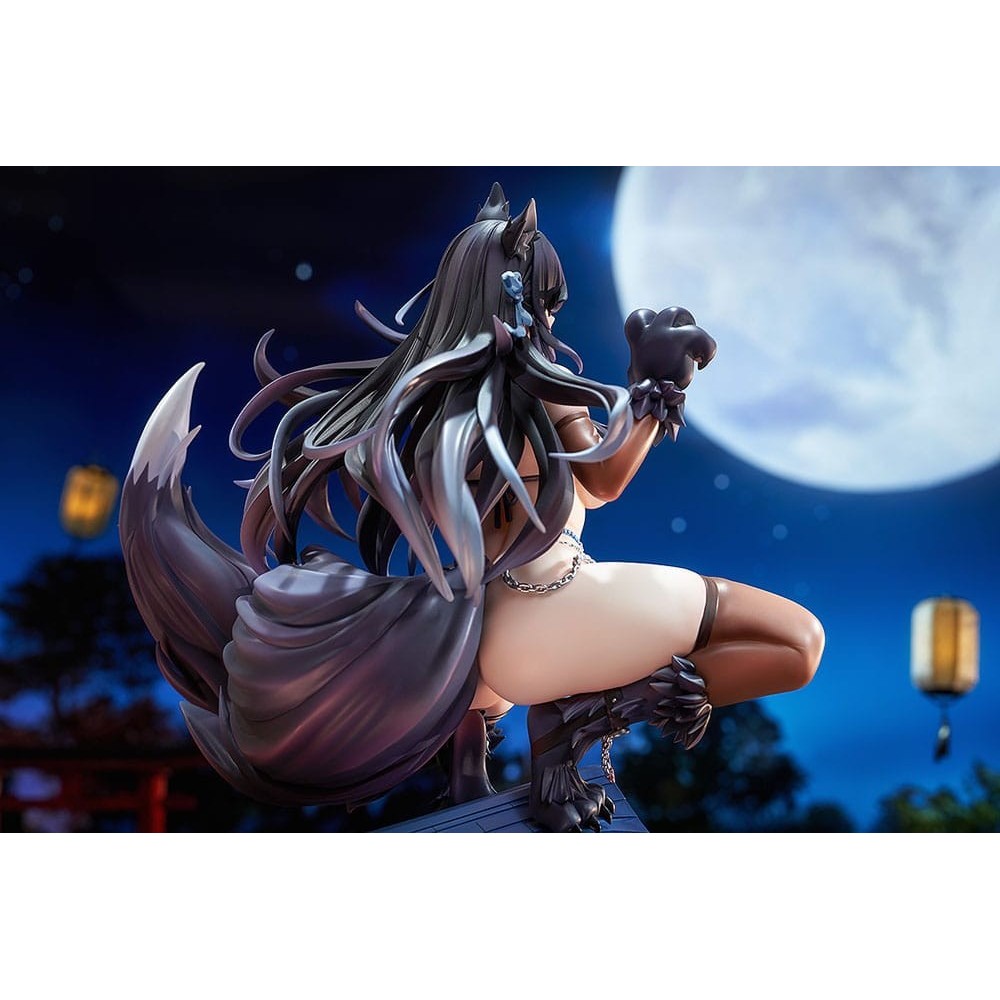 AZUR LANE ATAGO FULL MOON'S FERAL WOLF STATUA 1/7 FIGURE GOOD SMILE COMPANY