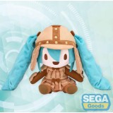 SEGA GOODS CHARACTER VOCAL HATSUNE MIKU HANIWA MIKU M FUWA PETIT PLUSH FIGURE