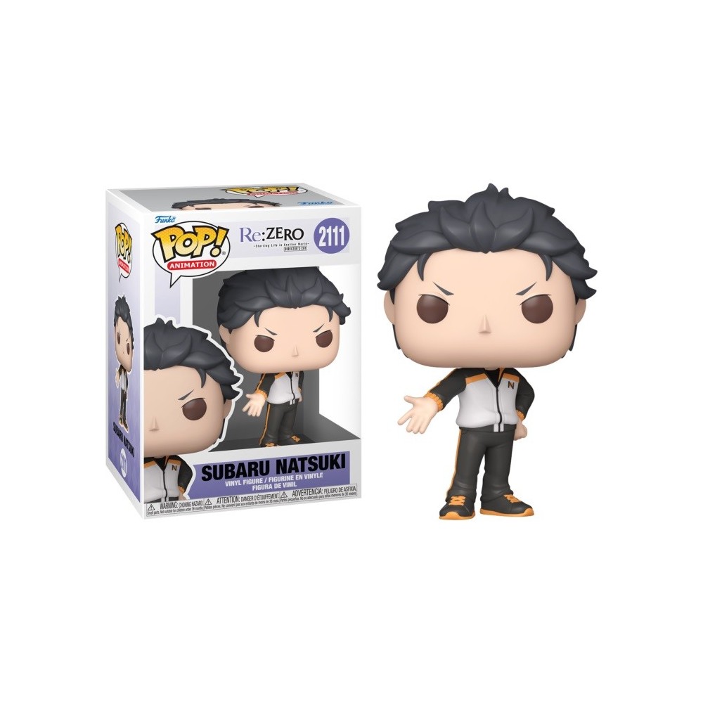 FUNKO POP! RE:ZERO SUBARU NATSUKI BOBBLE HEAD KNOCKER FIGURE FUNKO