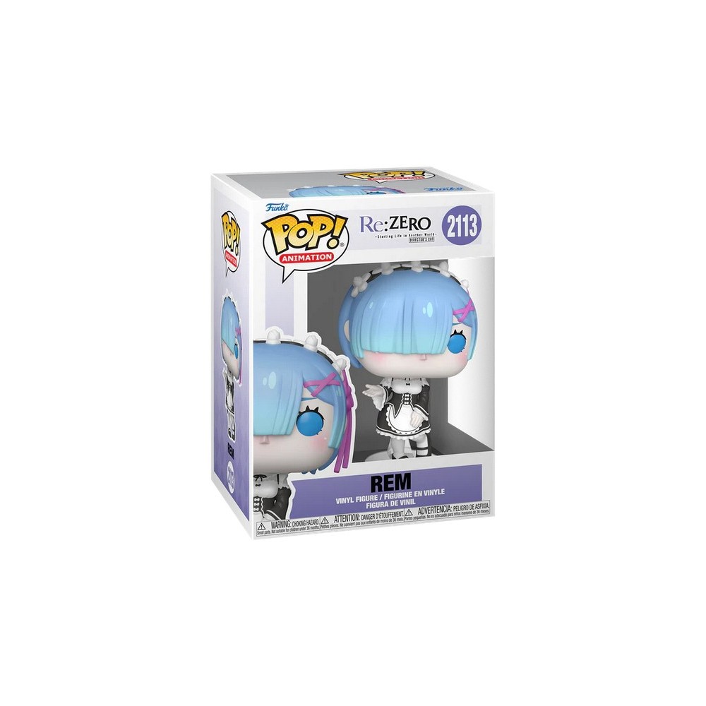 FUNKO POP! RE:ZERO REM BOBBLE HEAD KNOCKER FIGURE FUNKO