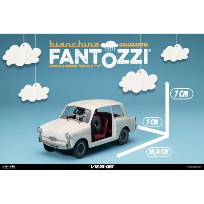 FANTOZZI LA BIANCHINA SIETE TRE ST...ZI 1/18 DIE CAST FIGURE INFINITE STATUE