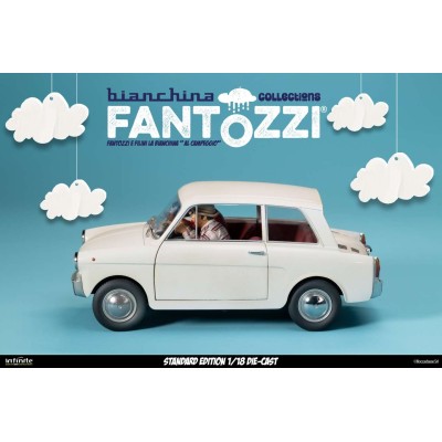 INFINITE STATUE FANTOZZI E FILINI LA BIANCHINA AL CAMPEGGIO VERSION 1/18 SCALE DIE CAST FIGURE