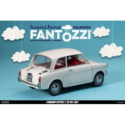FANTOZZI E FILINI LA BIANCHINA AL CAMPEGGIO 1/18 DIE CAST FIGURE INFINITE STATUE