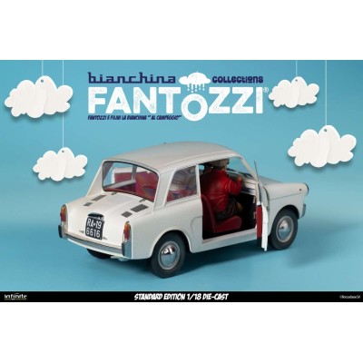 FANTOZZI E FILINI LA BIANCHINA AL CAMPEGGIO 1/18 DIE CAST FIGURE INFINITE STATUE