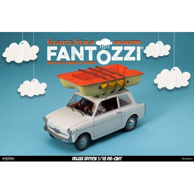 FANTOZZI E FILINI LA BIANCHINA AL CAMPEGGIO DELUXE 1/18 DIE CAST FIGURE INFINITE STATUE