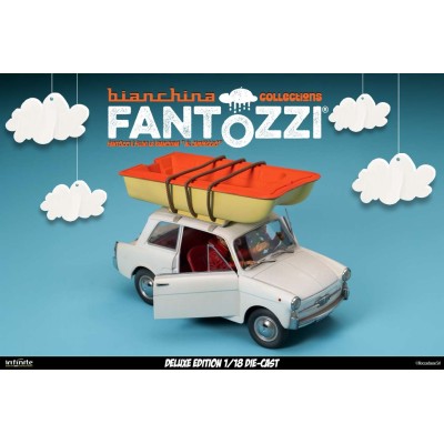 FANTOZZI E FILINI LA BIANCHINA AL CAMPEGGIO DELUXE 1/18 DIE CAST FIGURE INFINITE STATUE