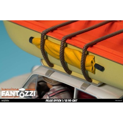 FANTOZZI E FILINI LA BIANCHINA AL CAMPEGGIO DELUXE 1/18 DIE CAST FIGURE INFINITE STATUE