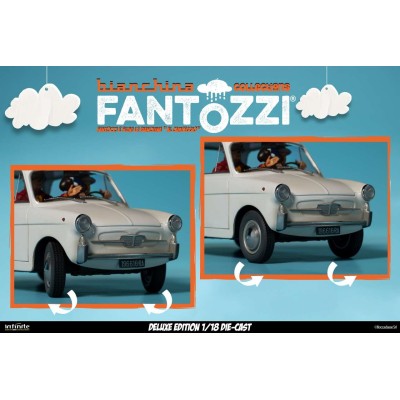 FANTOZZI E FILINI LA BIANCHINA AL CAMPEGGIO DELUXE 1/18 DIE CAST FIGURE INFINITE STATUE