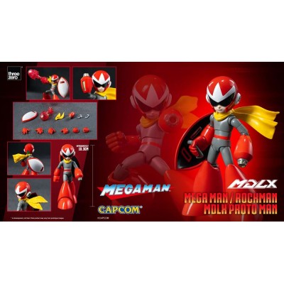 MEGAMAN ROCKMAN PROTO MAN MDLX ACTION FIGURE THREEZERO