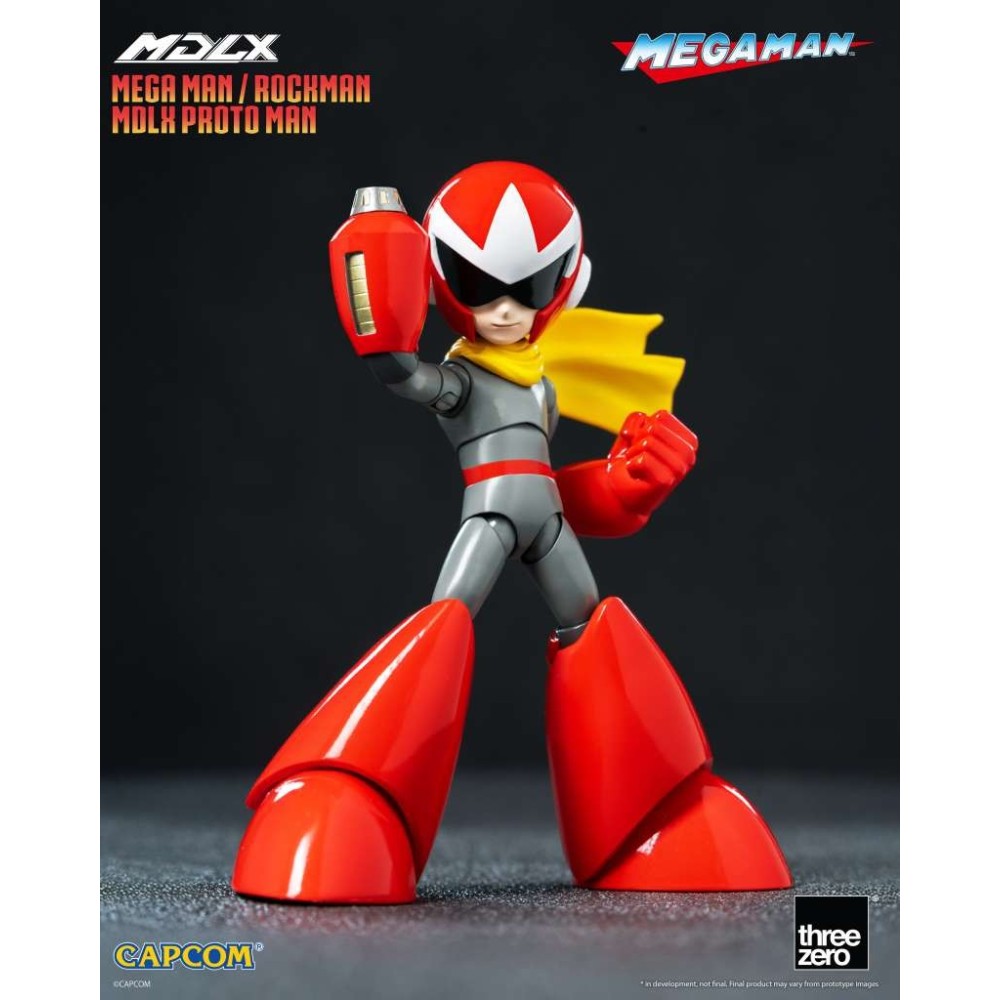 THREEZERO MEGAMAN ROCKMAN PROTO MAN MDLX SERIES ACTION FIGURE
