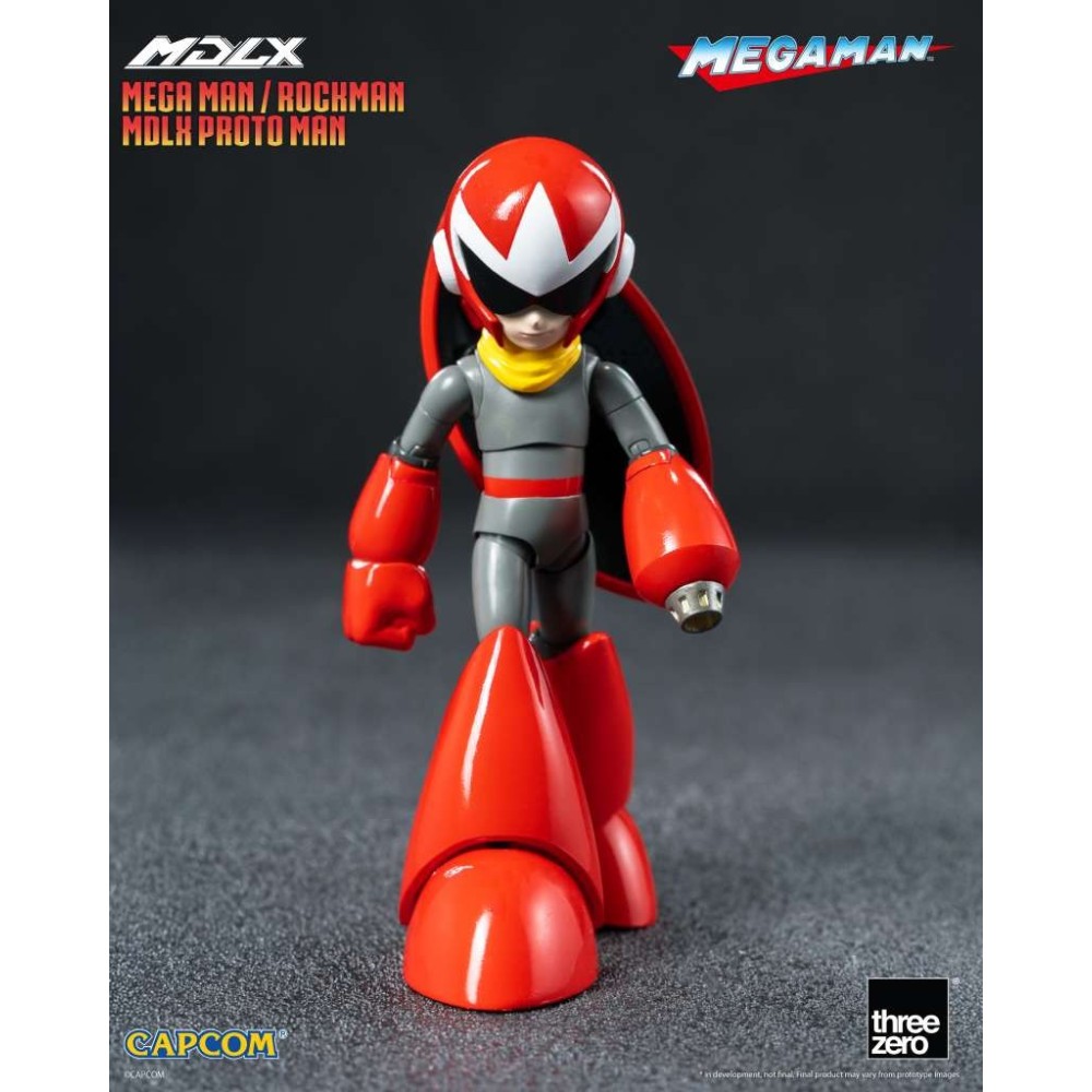 THREEZERO MEGAMAN ROCKMAN PROTO MAN MDLX SERIES ACTION FIGURE
