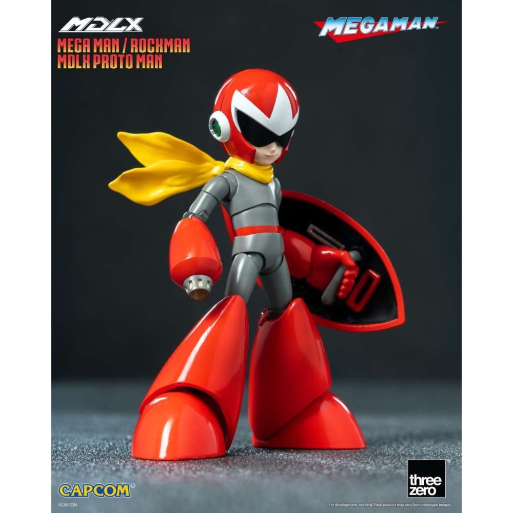 MEGAMAN ROCKMAN PROTO MAN MDLX ACTION FIGURE THREEZERO