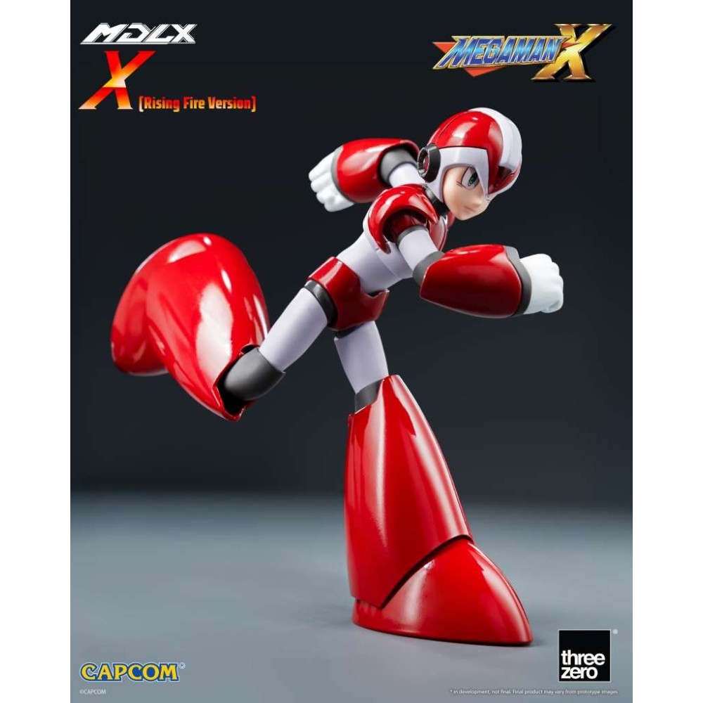 MEGAMAN X RISING FIRE VERSION MDLX ACTION FIGURE THREEZERO