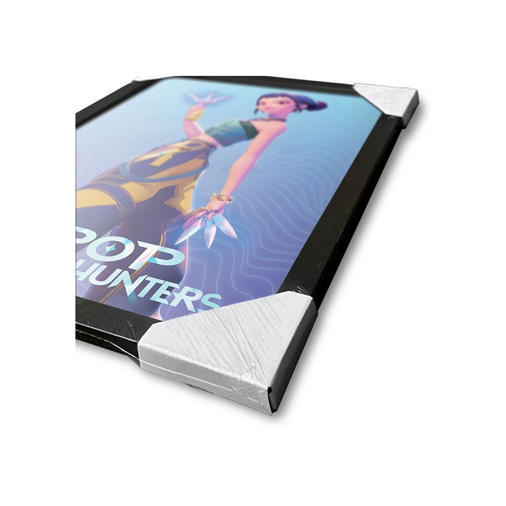 KPOP DEMON HUNTERS ZOEY QUADRO COLLECTOR PRINT 30X40CM PYRAMID INTERNATIONAL