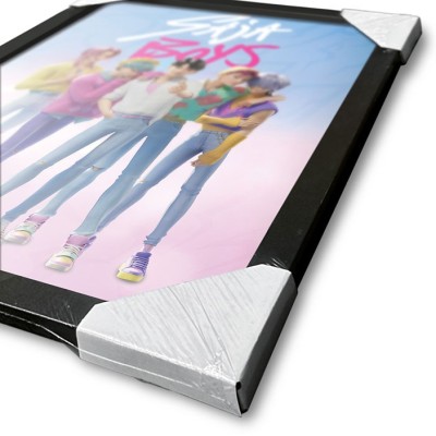 PYRAMID INTERNATIONAL KPOP DEMON HUNTERS SAJA BOYS COLLECTOR PRINT 30X40CM
