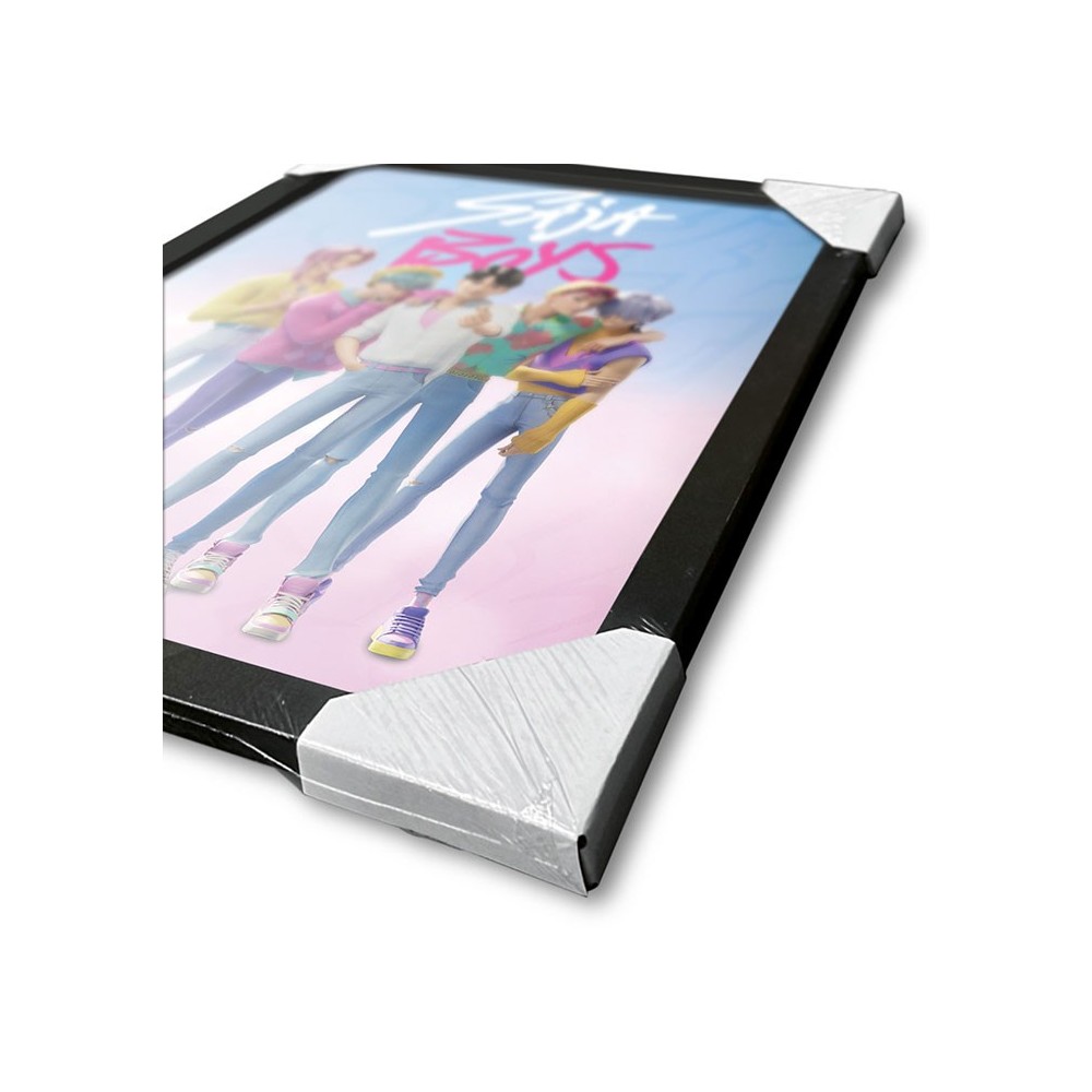 PYRAMID INTERNATIONAL KPOP DEMON HUNTERS SAJA BOYS COLLECTOR PRINT 30X40CM