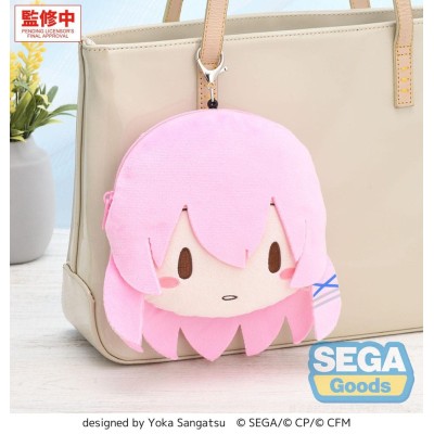HATSUNE MIKU COLORFUL STAGE! MEGURINE LUKA SCHOOL SEKAI PELUCHE 15CM PORTACHIAVI SEGA GOODS