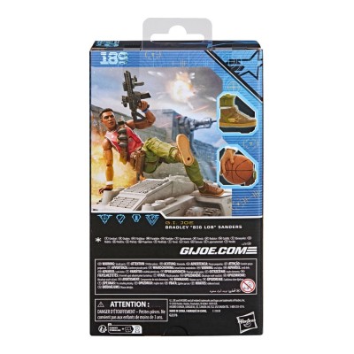 HASBRO G.I. JOE CLASSIFIED SERIES BRADLEY BIG LOB SANDERS ACTION FIGURE