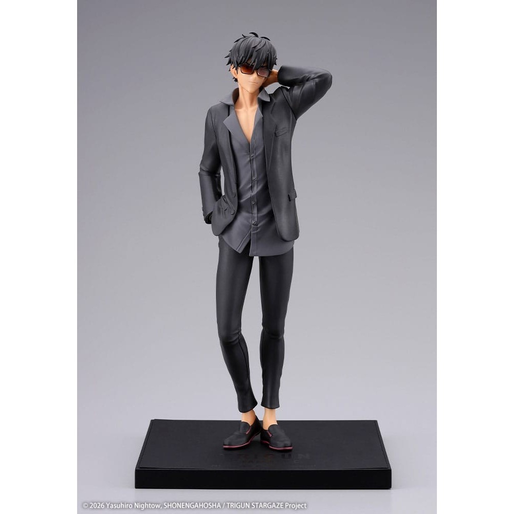 KOTOBUKIYA TRIGUN STAMPEDE NICHOLAS D. WOLFWOOD OSHI WORKS STATUE 1/8 FIGURE