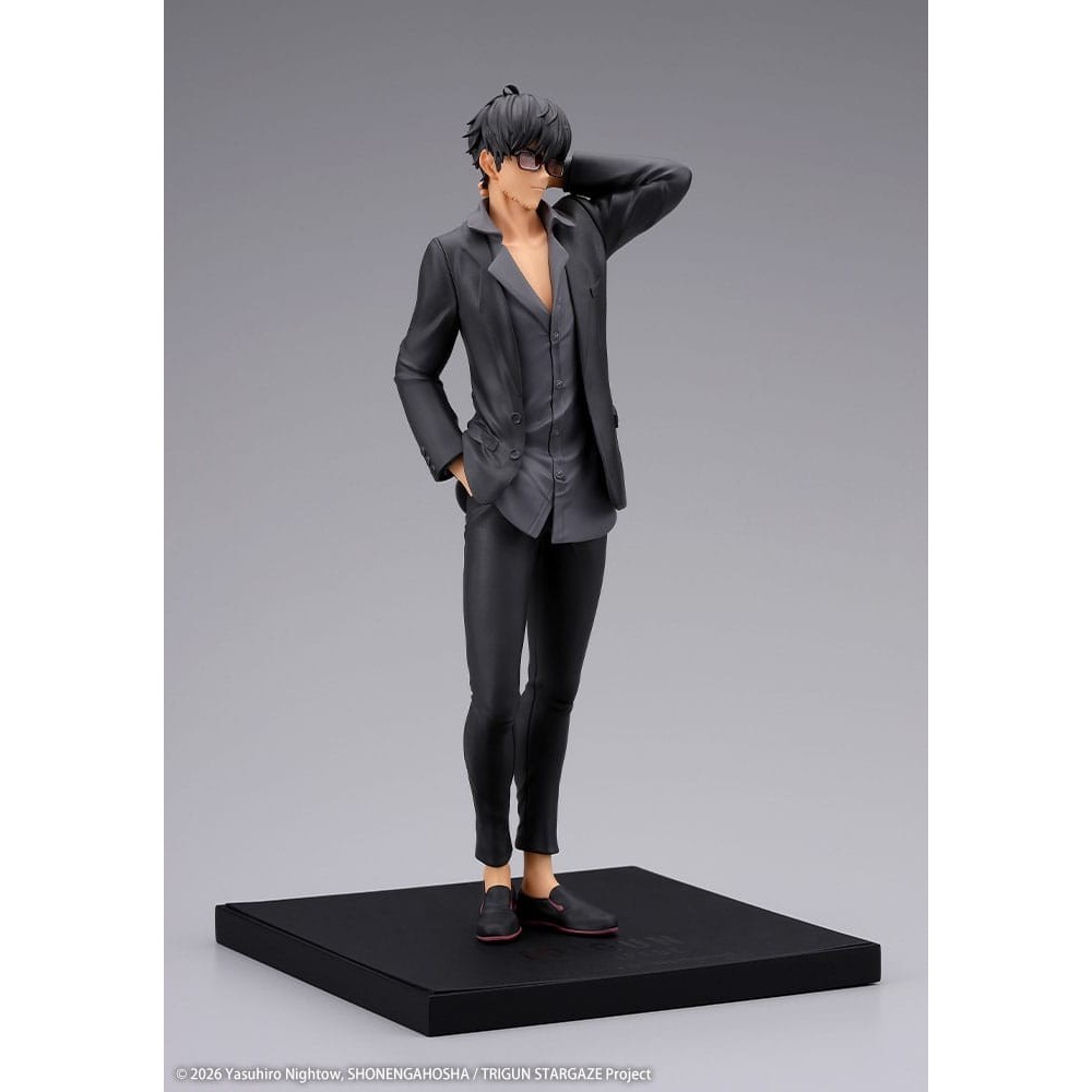 KOTOBUKIYA TRIGUN STAMPEDE NICHOLAS D. WOLFWOOD OSHI WORKS STATUE 1/8 FIGURE