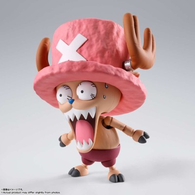 BANDAI ONE PIECE TONY TONY CHOPPER DRUM ISLAND VVERSION S.H. FIGUARTS SERIES ACTION FIGURE